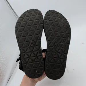 Teva Original Universal Black Sport Sandals Womens 7 1003987 Hook Loop Straps thumbnail 7
