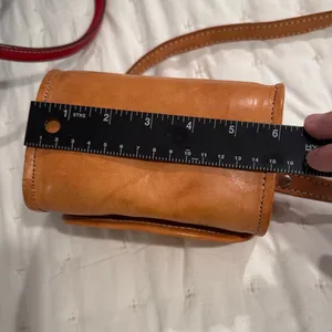 Chic Tan Leather Mini Bag (8) thumbnail 5