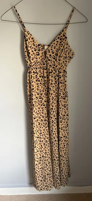 A New Day Leopard Print Maxi Dress thumbnail 1