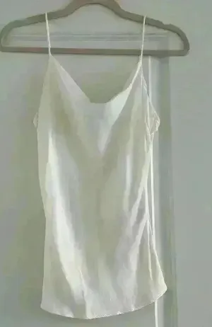 Zara Silk Cowl Neck Top thumbnail 1