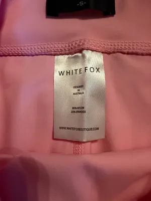 White Fox Boutique Shorts Pink Biker thumbnail 3