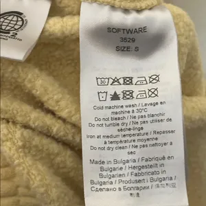 GANNI yellow‎ Embroidered sweatpants joggers Size Small thumbnail 5