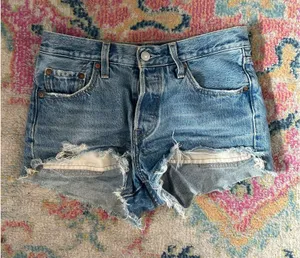 Levi’s 501 Denim Shorts Cut-Off thumbnail 1