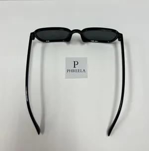 90s small black square sunglasses thumbnail 4