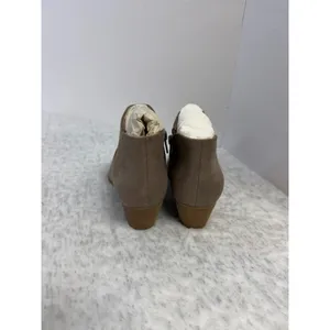 LifeStride Reba Doe Ecomicro Ruched Ankle Booties Taupe Brown Women 6‎ M NEW thumbnail 6
