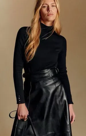 Sézane FELIX JUMPER in Black, M thumbnail 1