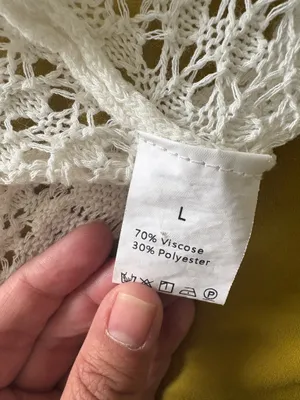 White summer sweater Size L thumbnail 5