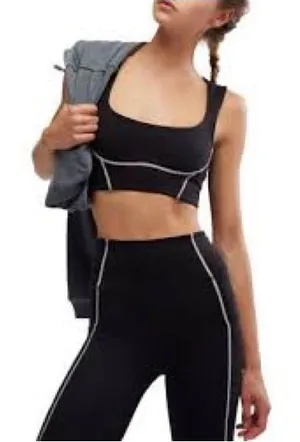 Free People You’re A Peach Sports Bra thumbnail 1