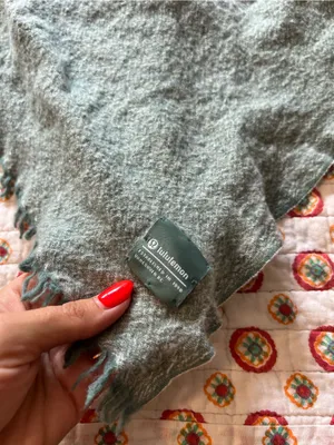 Lululemon Seafoam Green Travel Wrap Scarf thumbnail 2