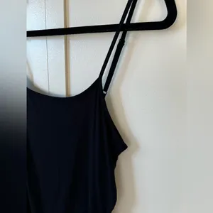 L’AGENCE Black Women’s Ella Cami Spaghetti Strap‎ Tank Top Size S thumbnail 5