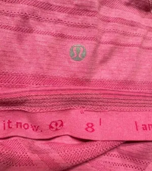 Lululemon Pink Shirt thumbnail 3