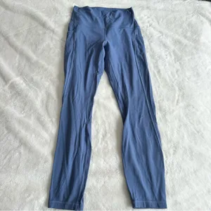 Lululemon Align High Rise Pant with Pockets 25" Water Drop Size 6 thumbnail 8