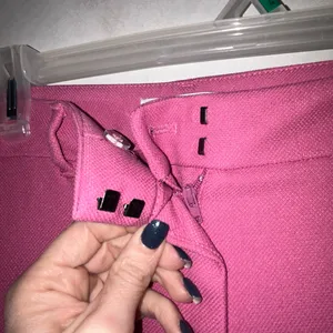 White House Black Market Vibrant Pink Straight Leg Pants size 8 thumbnail 5