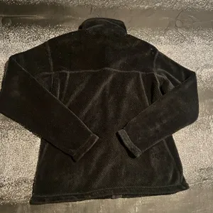 Womens M Patagonia Re-Tool Full Zip Fleece Jacket-Black High Pile Fuzzy Zippered thumbnail 2