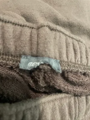 aerie Mauve Cozy Fleece Joggers thumbnail 2