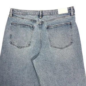 Pistola Lana High-Rise Ultra Wide Leg Jean Plus Sz‎ 33" Petite Break Light Wash thumbnail 6