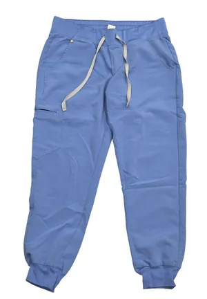 Figs Technical Collection Jogger Scrub Pants Blue M/P Drawstring Pockets Petite thumbnail 1