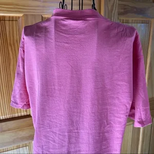 Vintage San Francisco Embroidered Floral T-shirt Pink Size Medium thumbnail 6