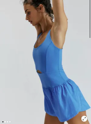 Workout Body Suit Blue Size M thumbnail 3
