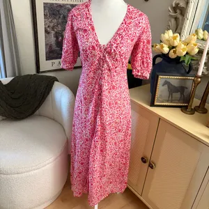 MISA LOS ANGELES‎ Betsee Midi Dress Floral Button Down Cotton Dress Size XS thumbnail 3
