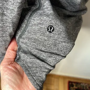Lululemon Heathered Black Awesome Henley thumbnail 4