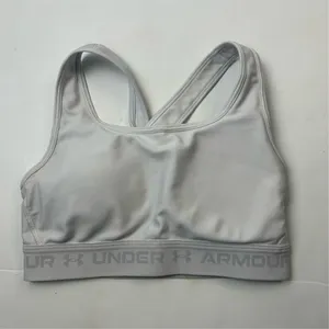 Under Armour Women's White Compression‎ Sports Bra Size S Racerback thumbnail 2
