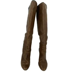 Frye Leather Dannika Piping Zip Tall Riding Boots Size 8.5 thumbnail 3