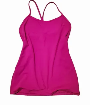 Lululemon Purple  Power Y Tank Top thumbnail 1