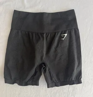 Gymshark Black Seamless High-Rise Bike Shorts thumbnail 1