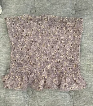 Revolve Strapless Wildflower Tube Top thumbnail 4