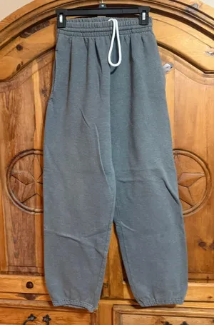 Fruit of the Loom Grey cotton sweatpants thumbnail 1