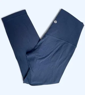 Lululemon Dark teal High-Rise Leggings yoga Pilates loungewear hiking spring 4 thumbnail 1