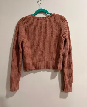 Abercrombie Pink Sweater thumbnail 4