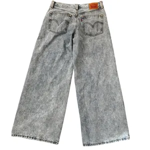 Levi’s 94 Baggy Wide Leg Jeans Light Wash 90s Y2K Skater Model Off Duty Denim thumbnail 3
