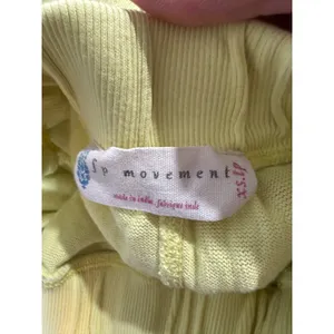 FP Movement‎ Womens Knit Athletic Shorts Pale Yellow Elastic Waist XS thumbnail 5