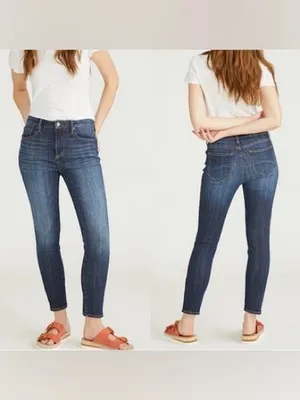 Sundance Driftwood Audrey Straight Leg Jeans Dark Denim Size 30 thumbnail 9