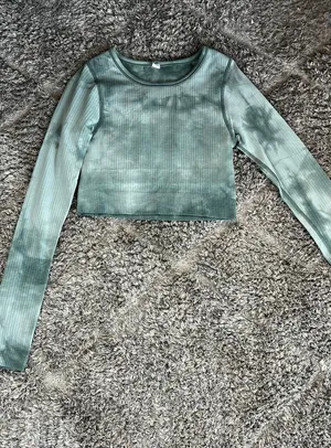 green diamond dye lululemon long sleeve thumbnail 1