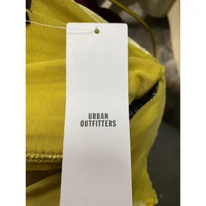 NWT Urban Outfitters Bella Crushed Velvet Cami Yellow Green Size S Petite thumbnail 10