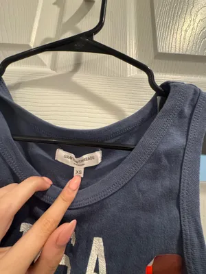 USA tank top Blue Size XS thumbnail 2