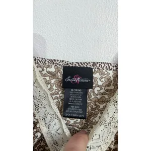 Y2K Secret Treasures‎ Satin Lace Mini Slip Dress Lingerie Nightgown 12/14 thumbnail 4