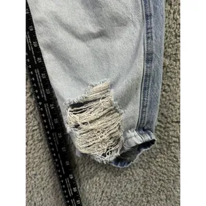 Vervet Flying‎ Monkey Jeans Women 31 Ultra High Rise Tapered Distressed Two Tone Leg thumbnail 5