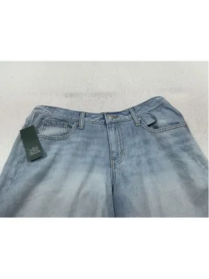 Wild Fable Women’s Low Rise Baggy Light Wash Blue Denim Jeans Size 10 thumbnail 3