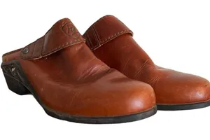Ariat Leather Clogs‎ Brown thumbnail 1