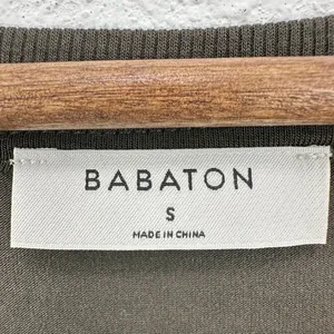 Babaton Women's Tunic Top‎ Olive Green 3/4 Sleeve Round Neck Casual Relaxed thumbnail 6