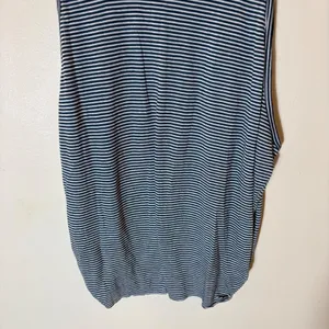 WE THE FREE Striped Tank Top XS‎ Navy White Sleeveless Casual Basic thumbnail 3