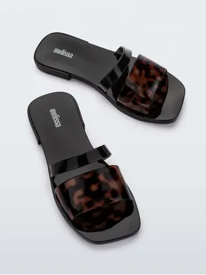 Melissa Ivy Tortoiseshell Slide Sandals for Women - 8 thumbnail 2