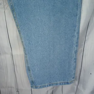 RealTakai Barrel Leg Baggy Light Wash Blue Denim Jeans NWT thumbnail 10