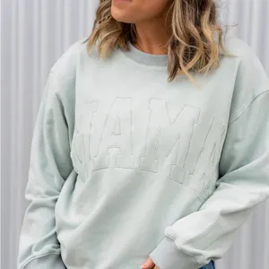 Brooklyn Grace Sea Glass 'MAMA' Crewneck Sweatshirt thumbnail 2