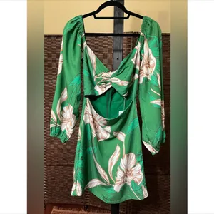 NWT MISA Los Angeles NiNa dress Cartagena Flora Size XS ./ Retail $395 thumbnail 7