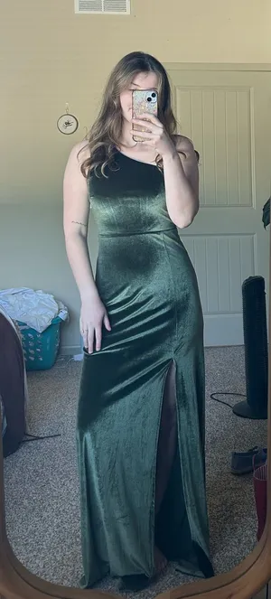 Baltic Born Maxi Dress Velvet Green thumbnail 1